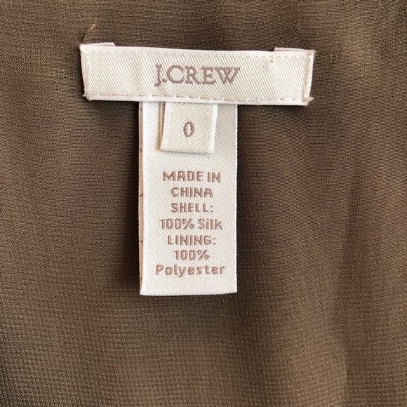 J Crew 100% Silk Swish Tank - Picture 4 of 6